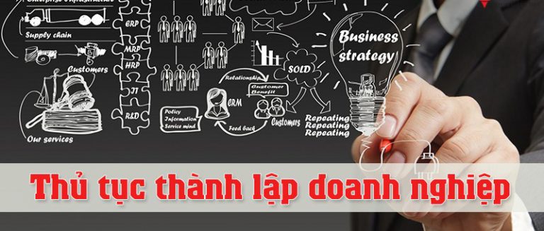 Trình tự thủ tục thành lập doanh nghiệp