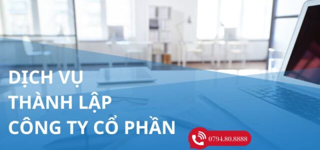 Dịch vụ thành lập công ty cổ phần