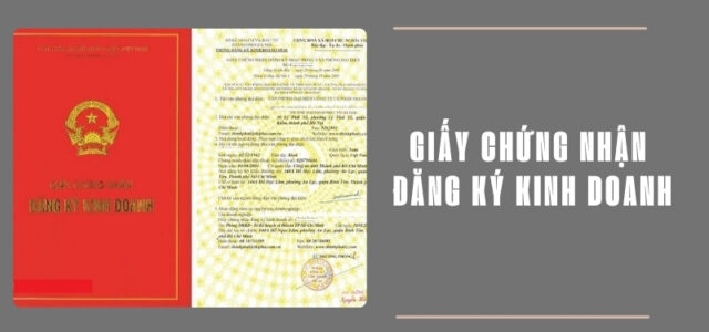 Giấy chứng nhận đăng ký kinh doanh