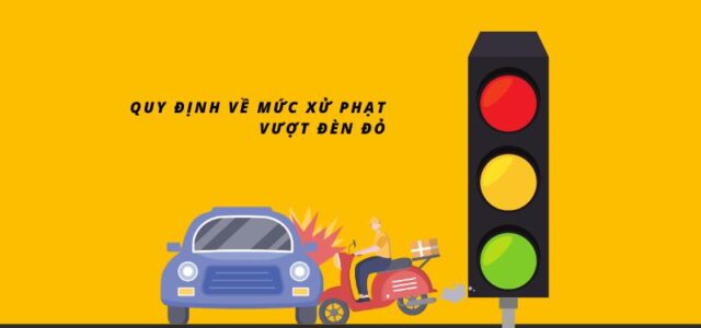 Quy định về mức xử phạt vượt đèn đỏ