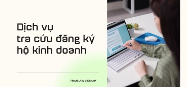 Dịch vụ tra cứu đăng ký hộ kinh doanh.